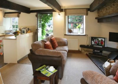 Foxglove's cosy sitting room