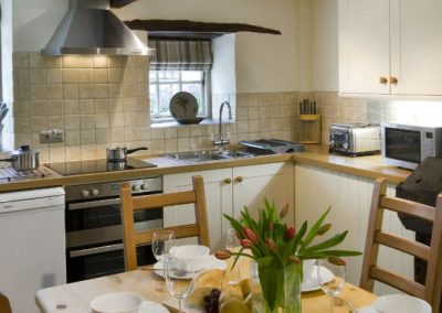 Honeysuckle's dining kitchen